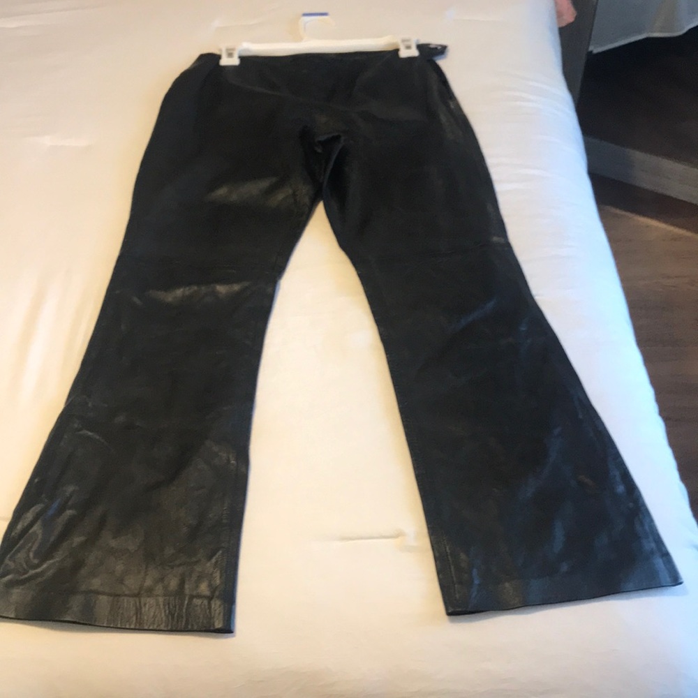 Vintage Leather Pants Size 4 Short